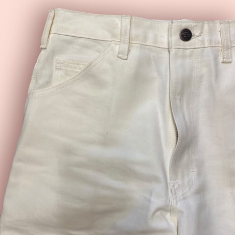 [DEADSTOCK] Dickies  WHITEペインターパンツ