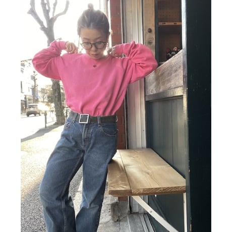 [USED] vintage PINK SWEAT