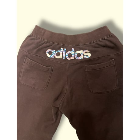 [USED] adidas ローライズフレアスウェットPANTS🤎