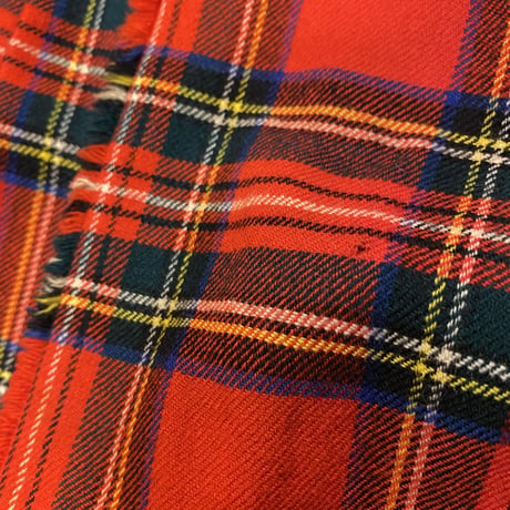 [USED] タータンチェックラップSKIRT❣️