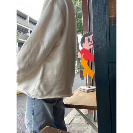 [SELECT] SWEDEN ボートネック パイル SWEAT (repro)