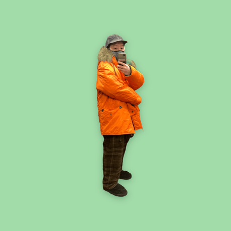 [USED] 珍しい~ ORANGE  N-3B