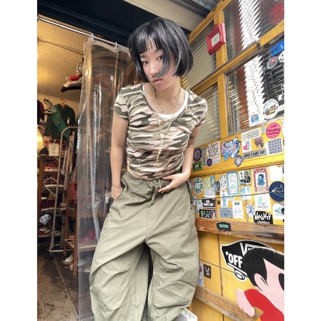 [USED] camo柄 ピチTee♡