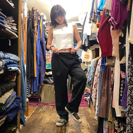 [DEADSTOCK] ”NAUTICA” 100%WOOL スラックス