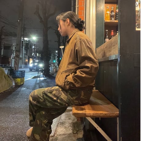[USED] "B.S.LEATERWEAR"ブラウンレザーJKT