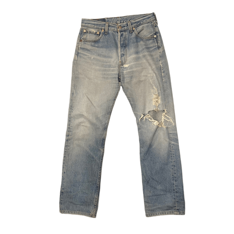 [USED] ダメージ Levi's 501 made in U.S.A.
