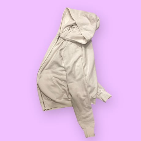 [USED]アメアパ🤍white zip parka