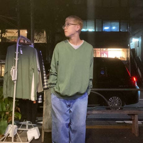 [USED] Green セーター🍀