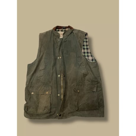 [USED] オイルド ベスト made in ENGLAND.