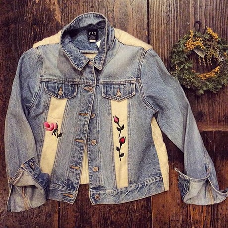 [USED]KNIT×DENIM ジャケット