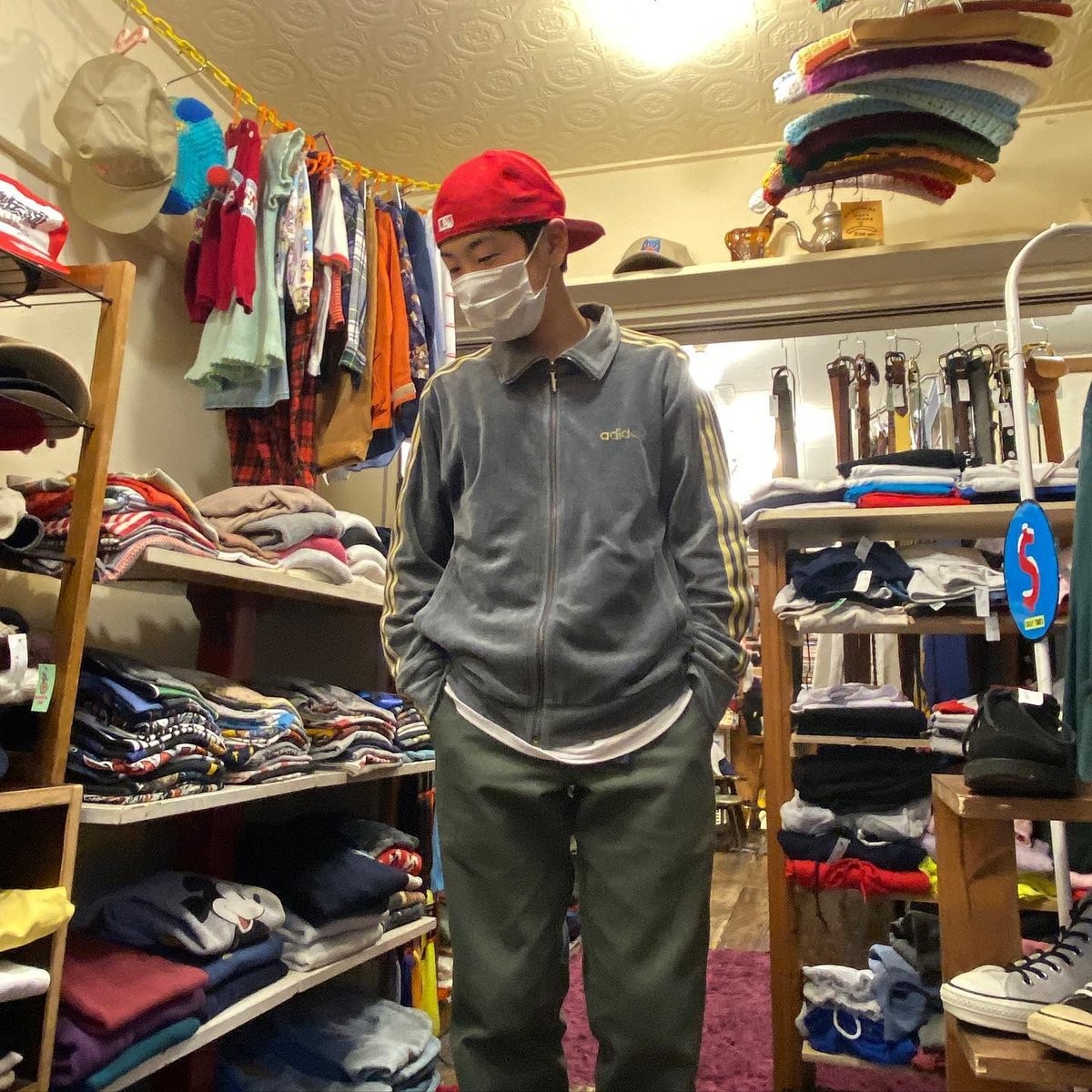USED] adidas ベロア ジャージJK | garden730