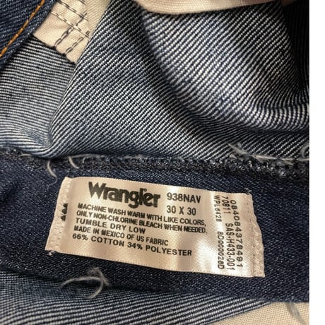 [USED]  wrangler ストレッチデニム