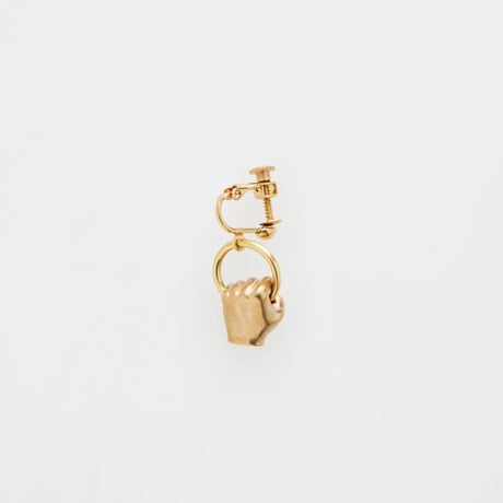 [Aquvii] ”GRIP” NECKLACE / EARRING
