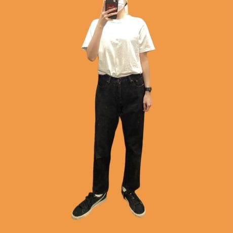 [USED] "L.L.Bean" BLK DENIM