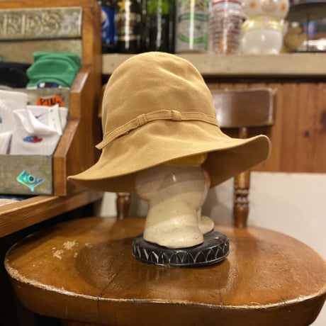 [USED] キャメルフェルトHAT♡