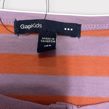 [USED] GAP kids ボーダーロンTee♡