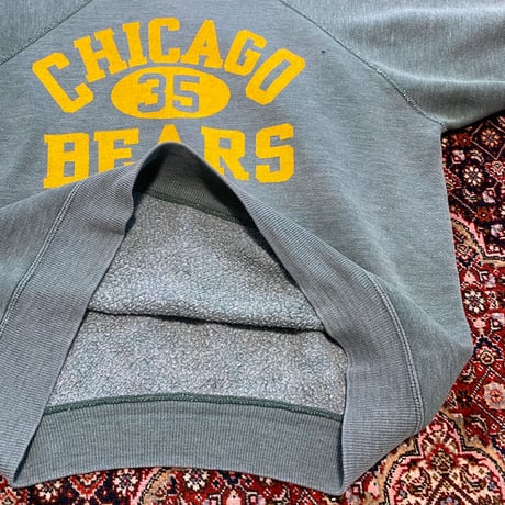 [USED] いい色 半袖SWEAT "CHICAGO BEARS"