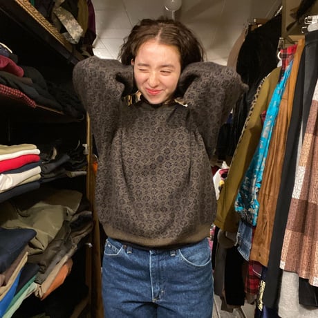 [USED] 雪柄 ニット