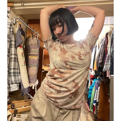 [USED] デザートCAMO Tee