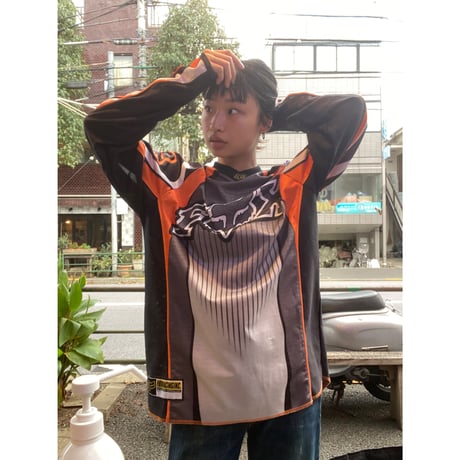 [USED]”FOX” racing ロンT