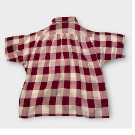 [USED] SILK チェックシャツ
