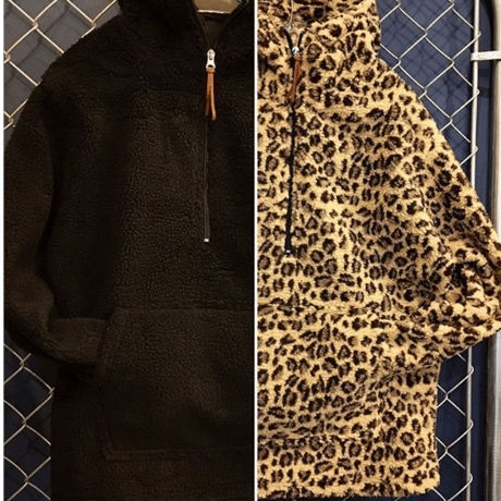 [Naughty]  HEAVY FLEECE H-ZIP HOODIE