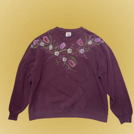 [USED] チューリップ🌷鹿子スエット