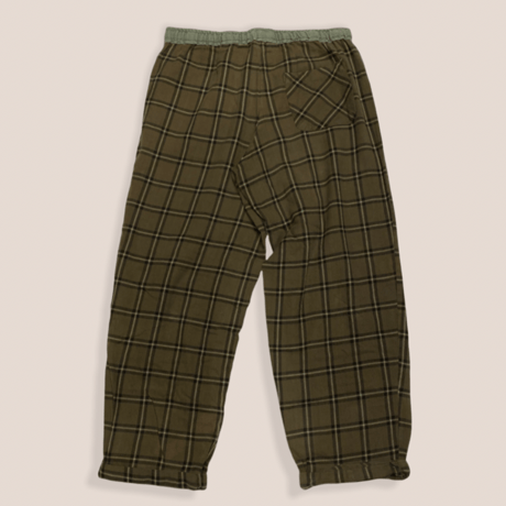 [USED] KHAKI チェック PANTS