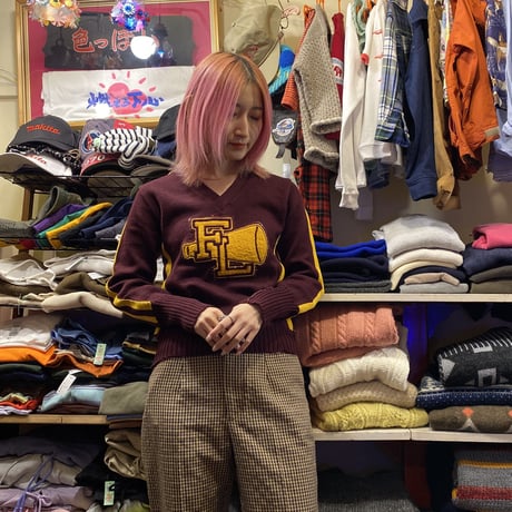[USED] VINTAGE CHEER KNIT❤️