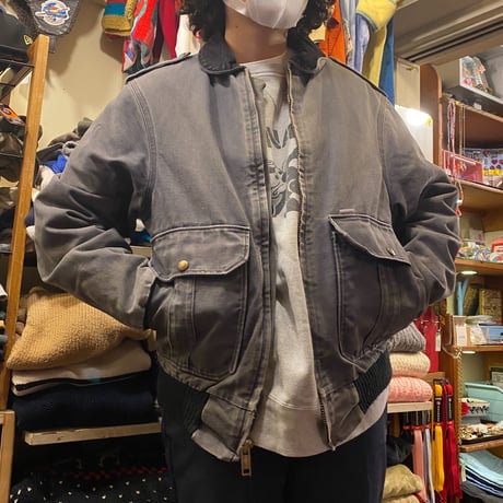 [USED] Carhartt ダック地 BLACK JKT