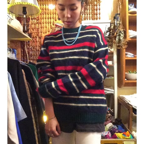 [USED] Wool ボーダーセーター
