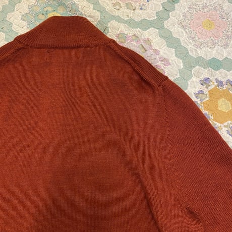 [USED] "Brooks Brothers" ハーフZIPニット！
