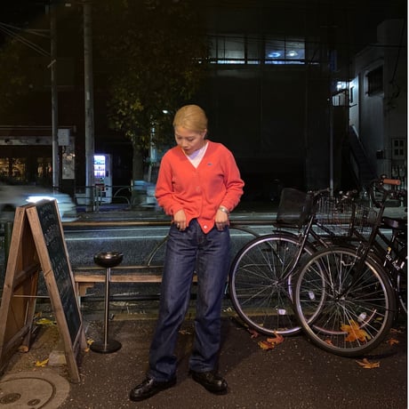 ［USED］小さめラコステカーディガン♡