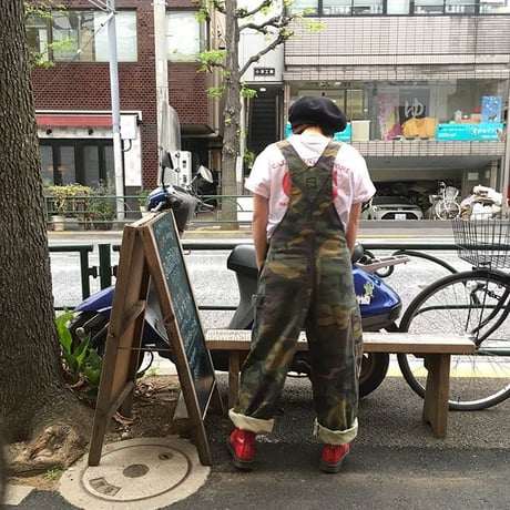 [USED] POINTER CAMO柄 オーバーオール