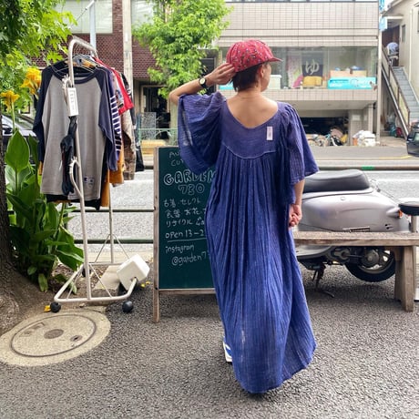 [USED] vintage インド綿 ワンピース