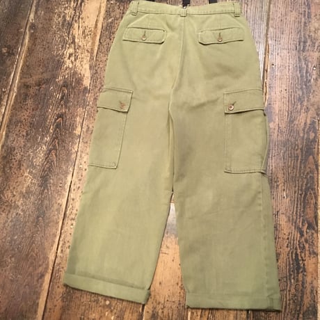 [USED] コットンカーゴパンツ (サスペンダー別売り)