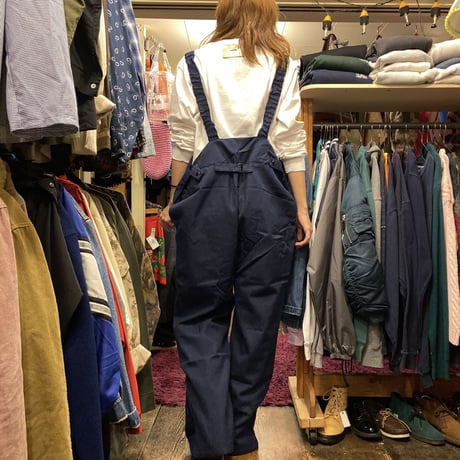 [DEADSTOCK! ]  ITALY 海軍 裏地付きOVERALL