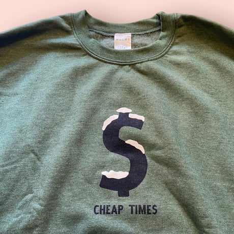 [CHEAP TIME$] "ICE DOLLER" CREW SWEAT