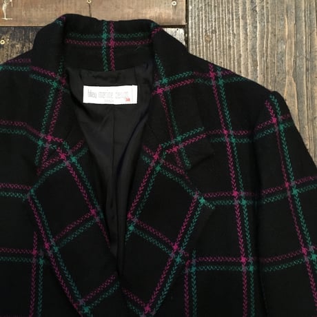 [USED] WOOL100% Wボタンジャケット