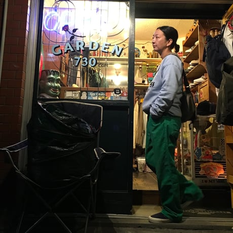 [USED] "GREEN"  OLD Levi's 517  コーデュロイパンツ