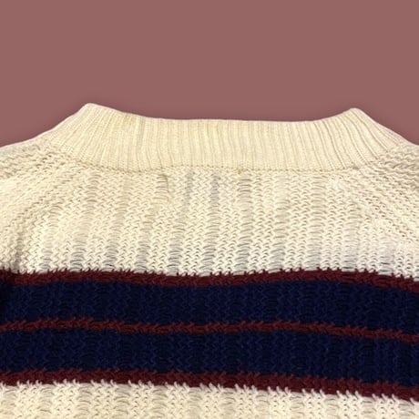 [USED] ざっくり♡ボーダー ACRYL KNIT