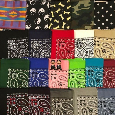 [SELECT] ペイズリーBANDANA  made in USA.