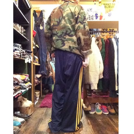 [USED] adidas ジャージパンツ ワイド！