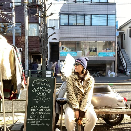 [USED]レオパードダブルボタンコートJKT🐆🖤