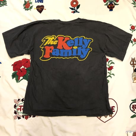 [USED] GOOD PRINT  "The Kelly Family"  Tee🎻