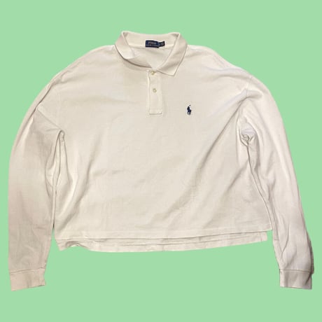 [USED] polo short丈 ロングスリーブ