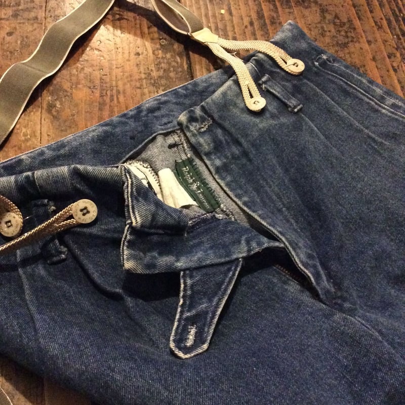 USED] Ralph Laurenサスペンダーパンツ(サスペンダー別売