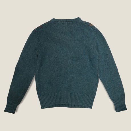 [USED] made in ITALY アーガイルKNIT！
