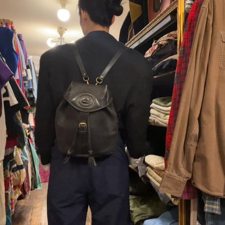 [USED] BLACK レザー リュック