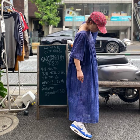 [USED] vintage インド綿 ワンピース